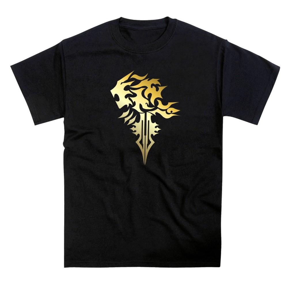 Golden Squall FF 8 Inspired Lion Griever Emblem T-Shirt tee Top Shirt
