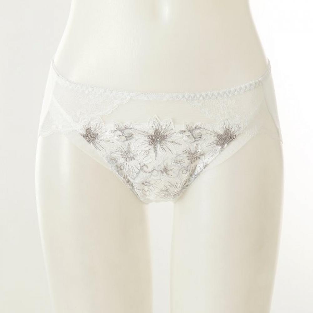 

Wacoal Delicate Embroidered Lace Hamline Panty[dpt0466h] white/105