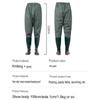 Plastic PVC Transplant Pants Wading Pants Shoes 10 Sizes Fishing Pants Integrated Fishing Pants