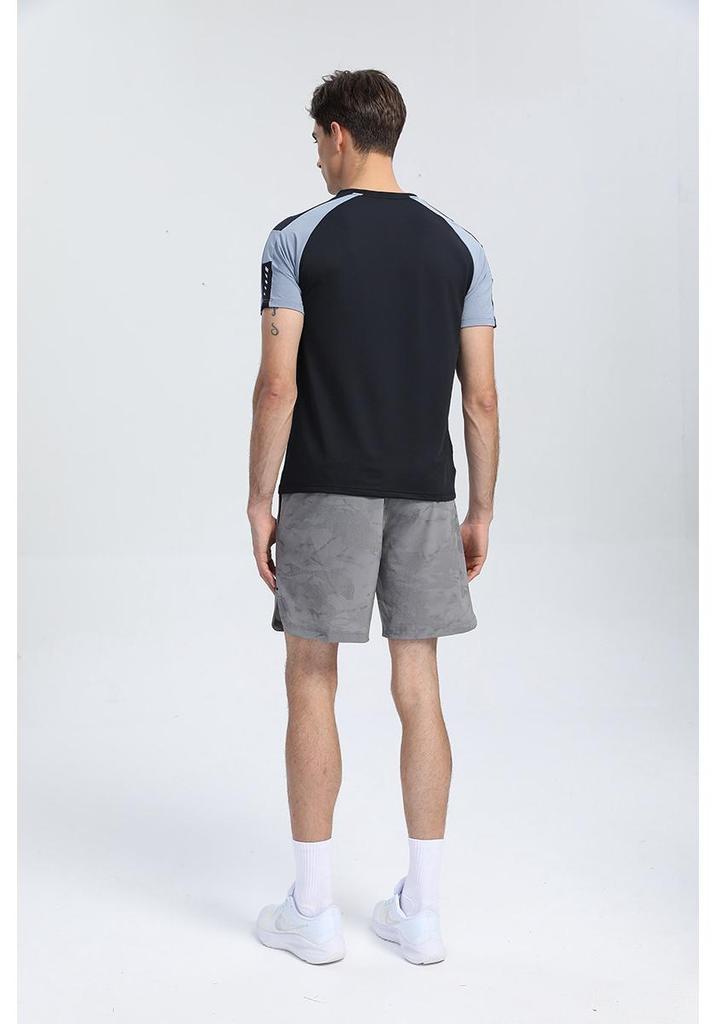 Men's Quick-Dry Camouflage Sports Shorts: Loose Fit for Running, Training, and Fitness