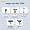 5 IN 1Smart Pulse Meridian Energy Pen Electronic Acupuncture Massage Pen Pain Relief Microcurrent Pulse Muscle Massage Stick