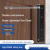 Hydraulic Stainless Steel Auto Door Closer with Buffer