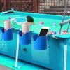Swimming Pool Drink Holder Hollow Design Stackable Universal Simple Installation Pool Edge Drink Holder Poolside Can Holder