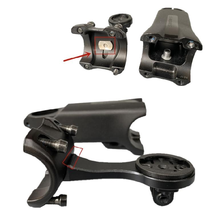 Aluminum Computer Holder Easy Install Bike Holder Bike Computer Mount for Bikes Ensures Secure Fit Without Tool