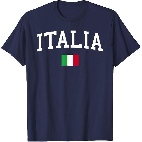 Italian Flag Men Italy T-Shirt