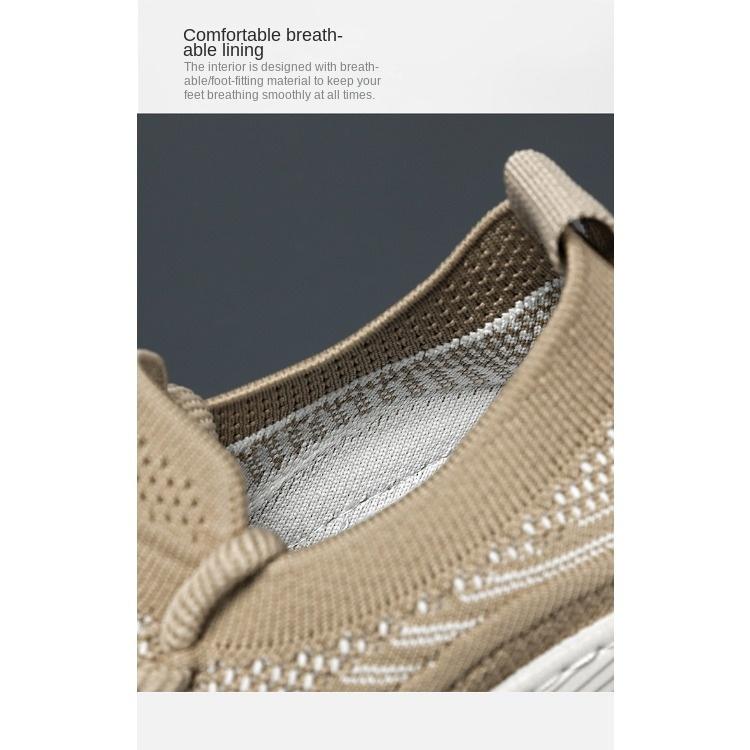 Zapatos de protección laboral Zapatos de verano para hombre Zapatos transpirables Zapatos de tendencia para hombre Zapatos deportivos antideslizantes de suela gruesa con combinación de todo Zapatos casuales para papá