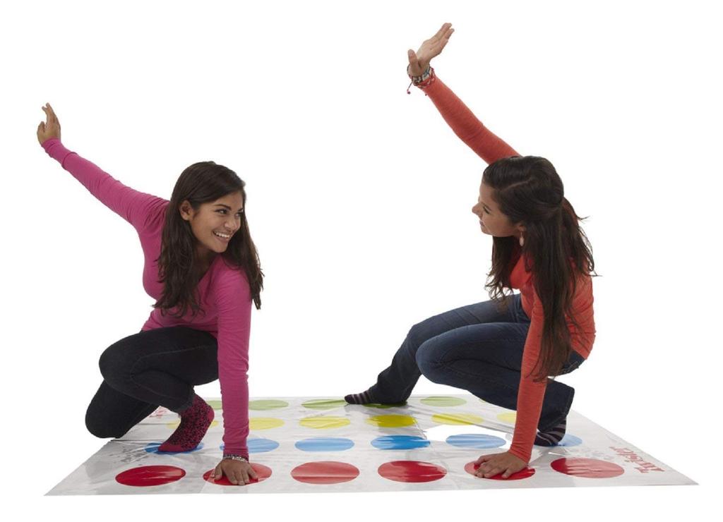Hasbro Twister Choice and Inflatable a party game for indoor ages 6 and for two or more family Day authentic product Spinner's Twister, kids,