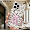 Phone Case: 2D flat suitable for iPhone 18 17 16 15 14 13 Pro, transparent corners protective case, sweet cool graffiti, Christmas and Halloween gifts