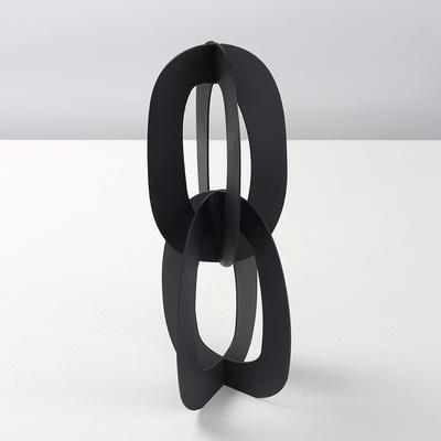 Moderne minimalistische, kreative, abstrakte Kreisornamente im dekonstruierten Stil für ein Wohnzimmer – ein Musterzimmer mit künstlerischer Einrichtung und sanfter Dekoration. Geometrische Ornamente.