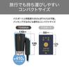 TESCOM Hair Negative Foldable with Overseas C Type Conversion Plug Automatic Voltage Switching Rakuten Plug Dryer, Ion, Lightweight, Compact,