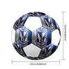 1PC KKS Lech poster size 5 soccer ball PrahaIndoor Soccer Ball Colorful All Ages Machine Stitched PVC Competition Ready Durable High-Bounce