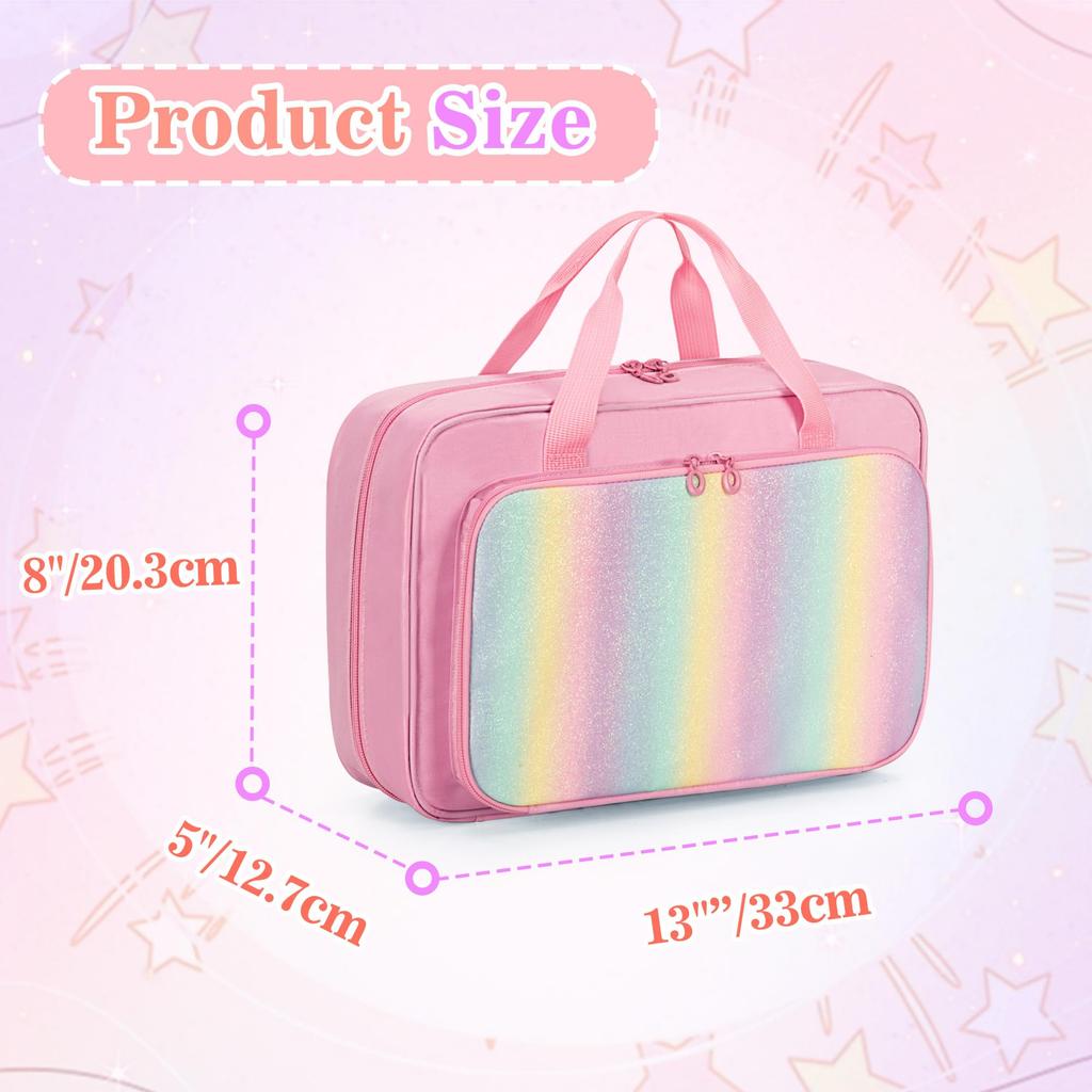 LoDrid Barbie Storage Bag, Doll Storage Bag, Easy to Carry, for Barbie