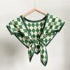 Perfect Match Decorative Shawl Fake Collar For Women, Fashion Knotted Triangle Scarf Summer Shoulder Cape, Detachable Shirt False Collar