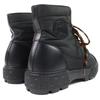 Pristine HERMES short boots FRESH Logo lace-up black leather mens 41.5 Used