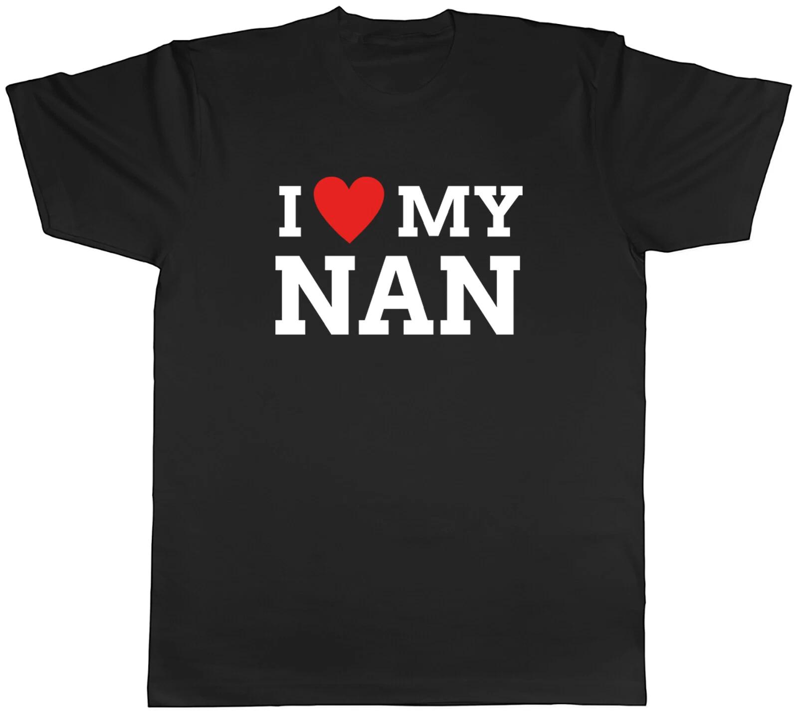 Футболка Nan Mens Бабушка Бабуля Бабуля Бабушка Унисекс Футболка Подарок XS