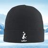 Volleyball Player Jumpingblack Background Unisex Women Unisex Knitted Hat Beanie Pullover Cap Winter Thermal Warm Christmas Outdoo