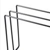Dishcloth Holder Non-slip Ventilate Iron Three-bar Design Towel Holder Home Organizer