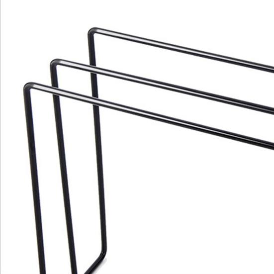 Geschirrtuchhalter Rutschfester, lüftender Handtuchhalter aus Eisen mit drei Stangen