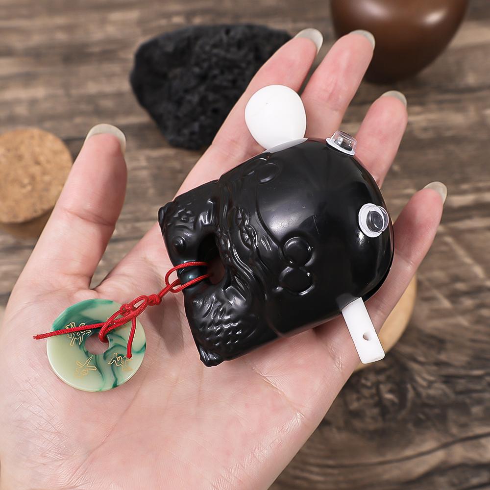 Mini Wooden Fish Tapping Decompression Toys Office Desktop Percussion Ornaments for Girls and Boys Birthday Gifts