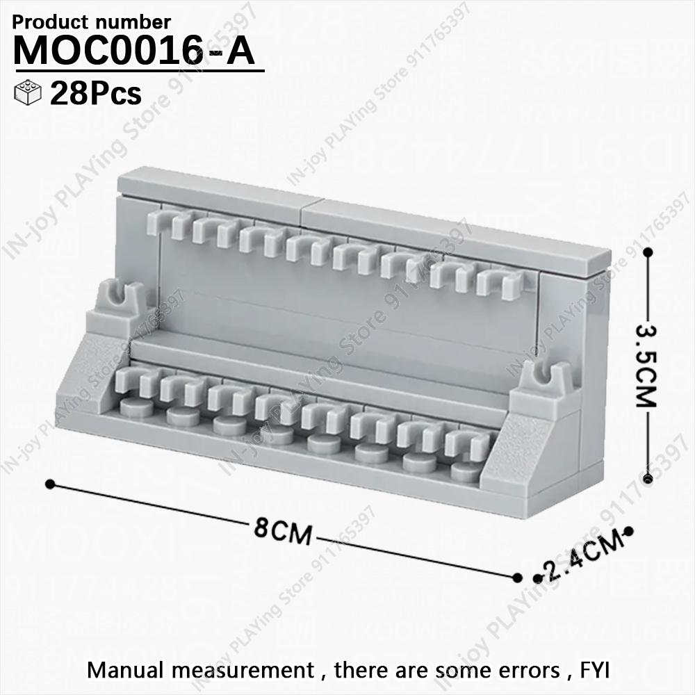 

MOOXI Military War Building Blocks WW2 Arsenal Weapons Guns Rack Army Vehicles Motorcycle Models MOC Bricks Toys Kids Boys Gifts