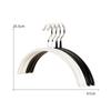 10Pcs Non-Slip No Trace Hangers, Thickened Semi-Circular Metal Clothes Hangers, Space Saving Wardrobe Organizer For Home Use