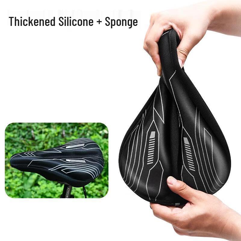 Thickened Folding Bicycle Saddle Cover (3-Pack)
