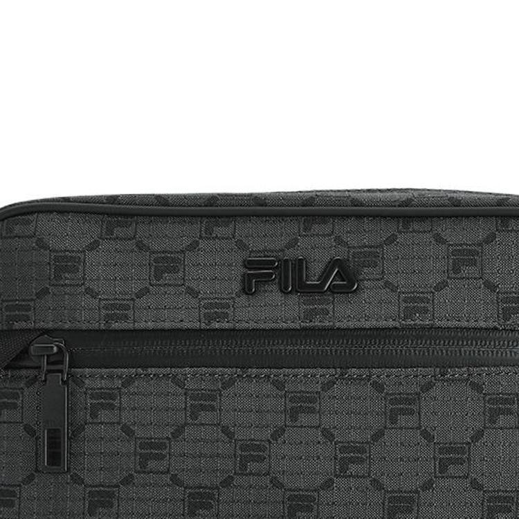 New FILA Fabric Crossbody Bag, Shoulder Bag Regular Men's Black F13M518106F