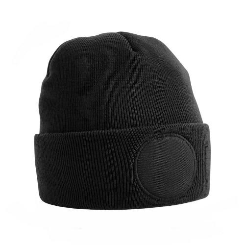 Beechfield Unisex Circular Patch Cuffed Beanie One Size