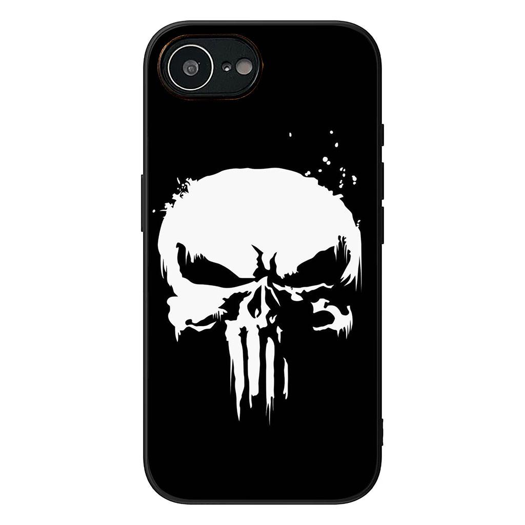 Die Marvel Punisher Schädel Hülle Handyhülle für Samsung Galaxy A56 A26 A36 A10 A20 A30 A31 A32 A50 A51 A52 A53 A33 A12 A14 Hülle