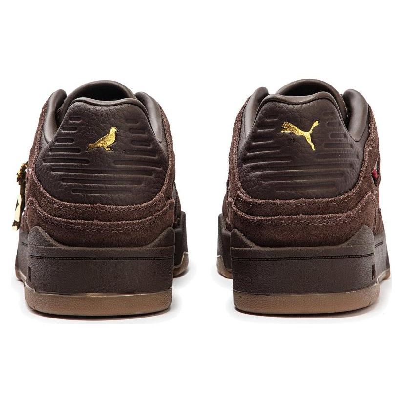 Puma Slipstream Comfortable Versatile Shock Absorbing Durable Low-Top Sneakers Unisex Sneakers Black 395064-01