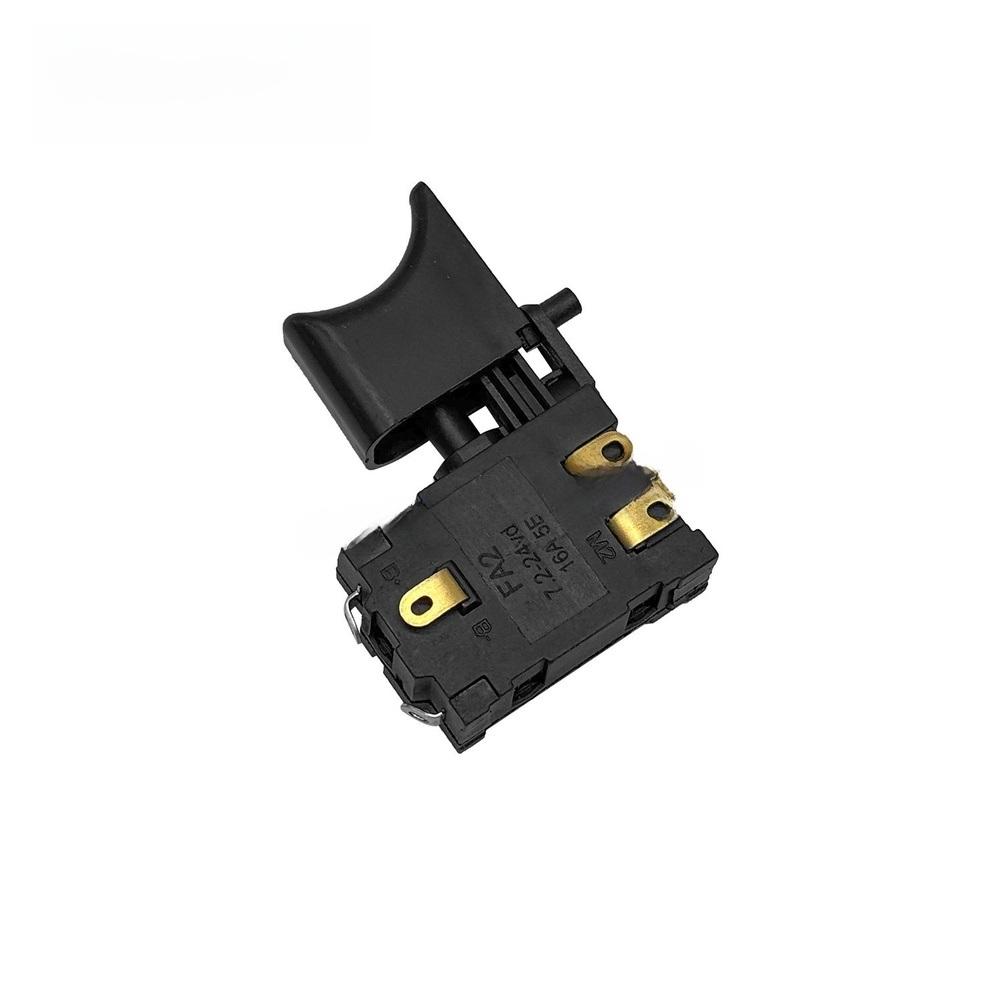 Lightweight Plastic Forward Reverse Switch For 12V 21V Lithium Battery Drill Variable Speed Trigger Replacement Component