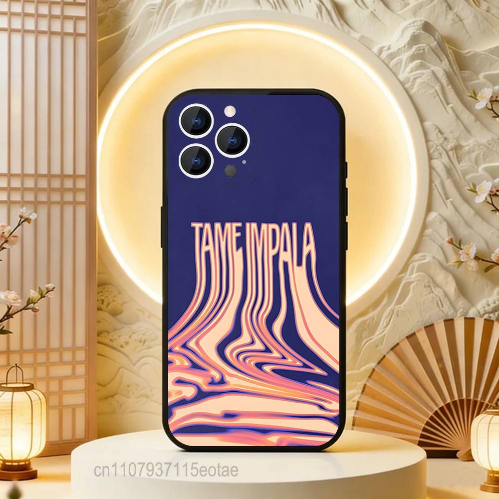 Deadbeat T-Tame I-Impala Black Soft Case For iPhone 17 13 14 15 11 16 12 Pro Max Pro Max Plus E Air Mini Phone Cover Shell