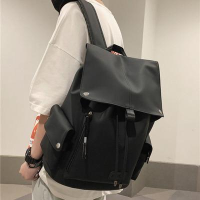 Backpack Men's Japanese Ins Men's Trendy Brand Large Capacity Leisure Travel Bag Women's Trendy Cool School Bag Junior High School Student