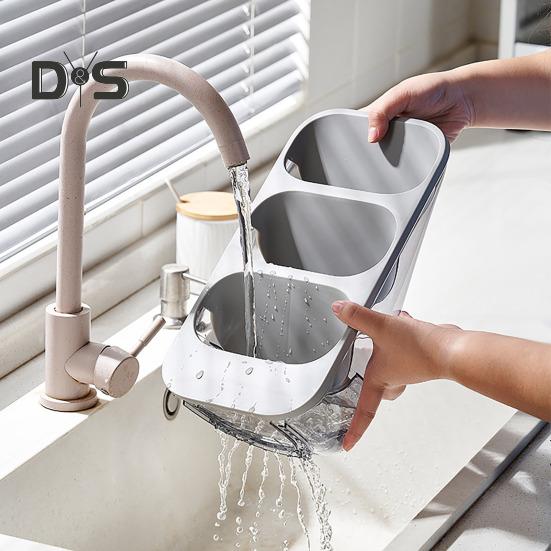 Vrstvený organizér na štětce na make-up Stolní organizér Velká kapacita Design se 3 vrstvami Koupelnová deska Stůl Organizér