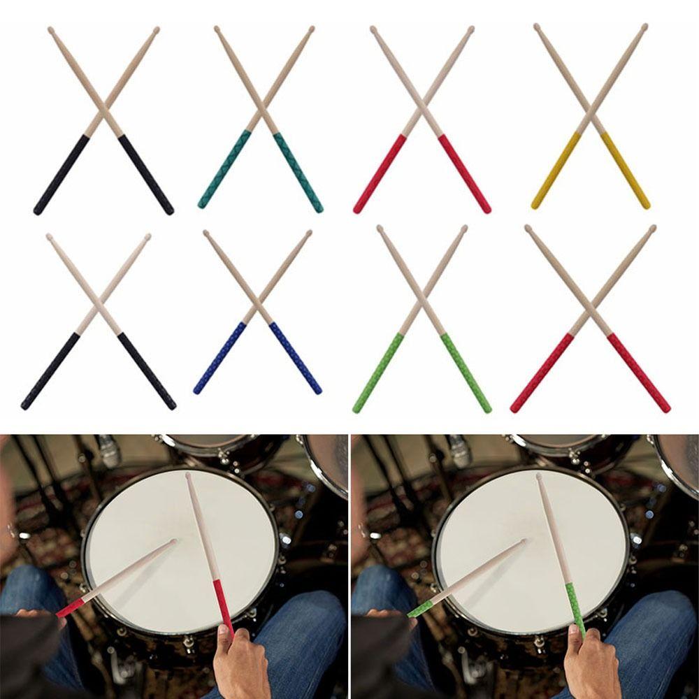 

2Pcs Anti-Slip Percussion Instruments Stick Wood Drumsticks High Quality 5A Drum Stick