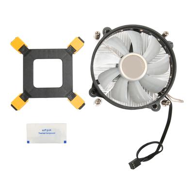 CPU Cooler Heatsink High Speed Silent 3 Wire Aluminum Desktop Computer Air Cooling Fan Down