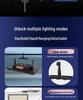 Rechargeable LED Stall Lamp: Portable Night Market, Outdoor, Camping & Emergency Lighting with Strong Brightness and Adjustable Bracket.