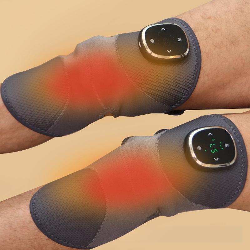 Graphene Hot Compress Knee Massager Knee Joint Heating Massager Knee Warm Vibration Care Instrument