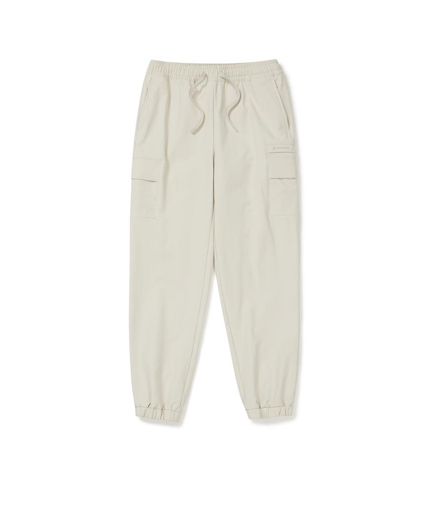 SNOWPEAK APPAREL Lago Women'S Cargo Jogger Pants (S25Swtpt27) Butter Ivory