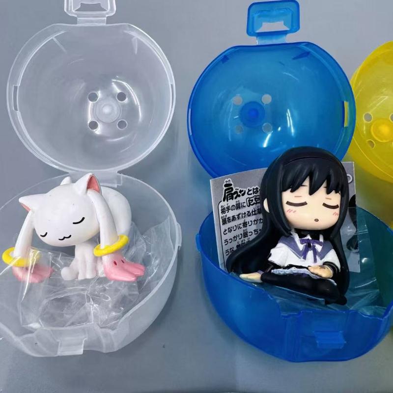 Anime Puella Magi Madoka Magica Tomoe Mami Kaname Akemi Homura Blind Box Toy Shoulder To Action Figure Kid Gifts Poseable Articulated Scale Detailed