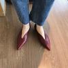 Fashion Trend Women Shoes Slip On Casual Ladies Pointed Flats Sandals Summer Pointed Toe Retro Oxford Shoes Mules Shoes Walking