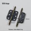 Flat Crown Hinges in Gold, Silver, Antique Bronze - Available in 1.5, 2, 3, & 4-inch Sizes