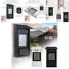 Versatile Indoor And Outdoor Temperature Measurement Thermometer For Home Garden Use