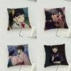 Anime TsuyuriKanaos Case Plush Fabric Soft Pillowcase Double Sided Print Cushion Cover Household Gifts