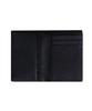 Musinsa Standard Saffiano Leather Vertical Fold Card Wallet [Black]
