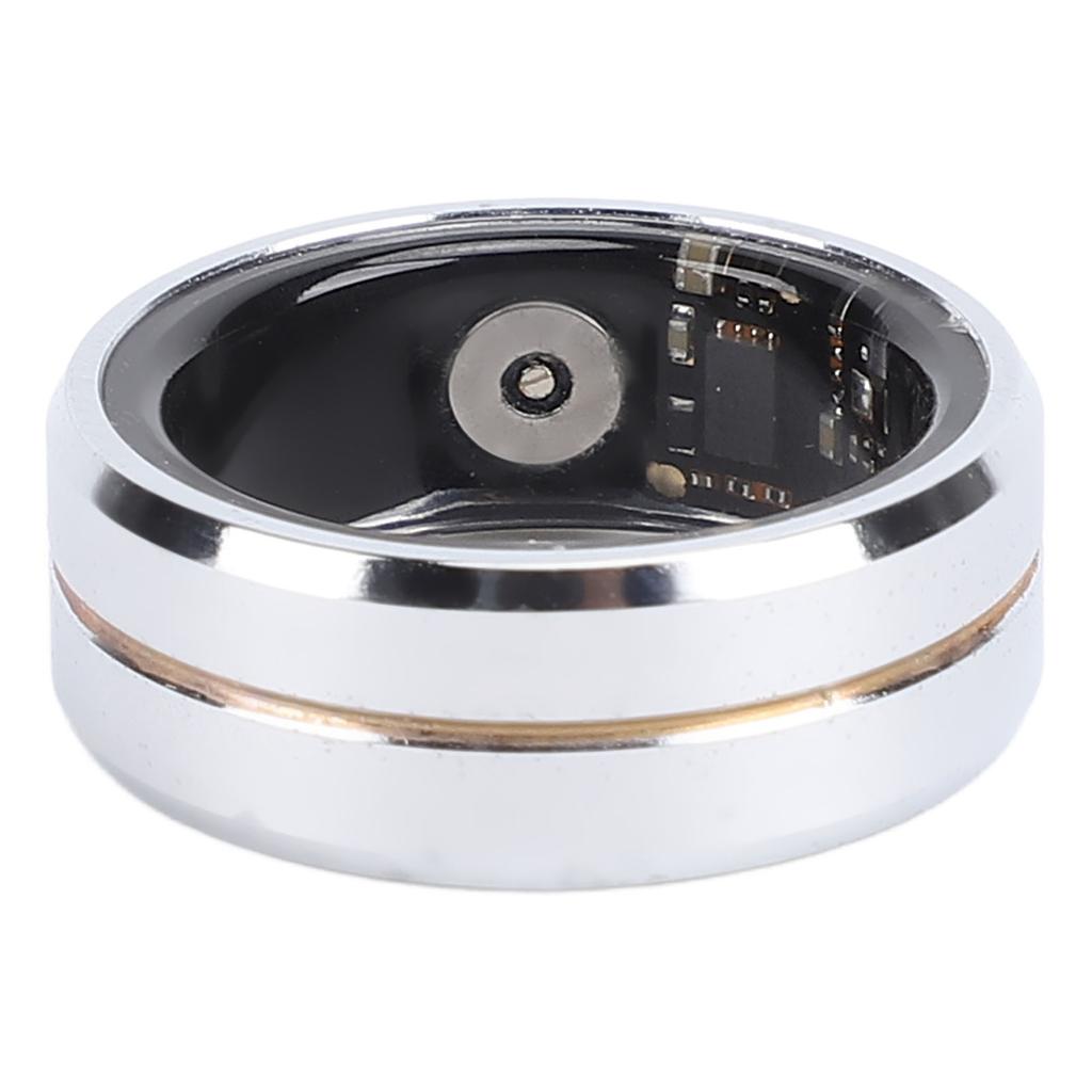 Fitness Tracker Smart Ring Step Counter Health Ring for Android IP68 Water Resistant Stainless