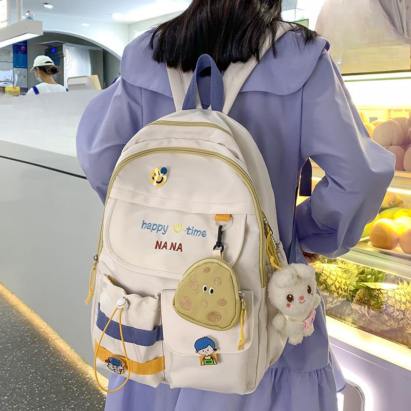 Primary School Girl Junior High School High School College Student Cute Backpack Boy Backpack