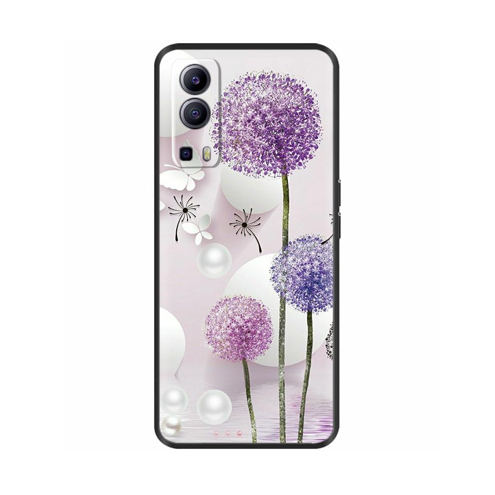 For Vivo Y52 5G Case For Vivo Y72 5G Soft TPU Silicone Cute Cartoon Shell Phone Back Cover For Vivo Y72 Y52 Cases Y 52 72 Fundas