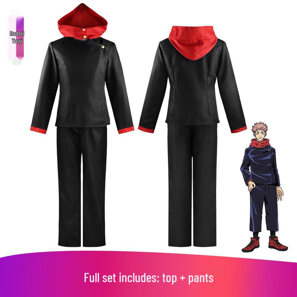 Jujutsu Kaisen Costume: Gojo, Itadori, Fushiguro, Inumaki, Kugisaki - In Stock