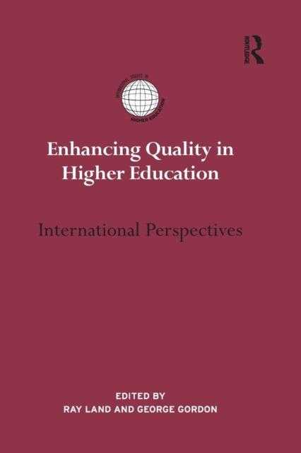 The Enhancing Quality In Higher Education : International Perspectives Book